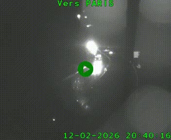 <h2>Caméra routière sur l'autoroute A20 à Bessines-sur-Gartempe. Vue orientée vers Paris</h2>