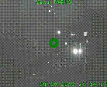 <h2>Caméra routière sur l'autoroute A20 à Bessines-sur-Gartempe. Vue orientée vers Paris</h2>