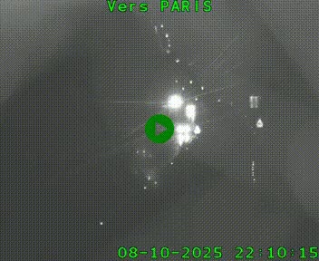 <h2>Caméra routière sur l'autoroute A20 à Bessines-sur-Gartempe. Vue orientée vers Paris</h2>