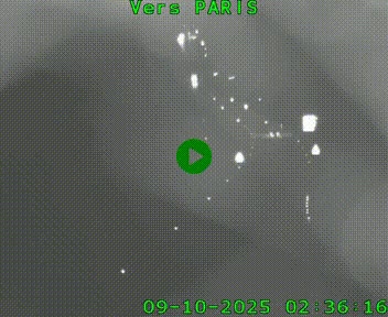 <h2>Caméra routière sur l'autoroute A20 à Bessines-sur-Gartempe. Vue orientée vers Paris</h2>