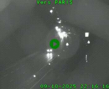 <h2>Caméra routière sur l'autoroute A20 à Bessines-sur-Gartempe. Vue orientée vers Paris</h2>