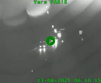 <h2>Caméra routière sur l'autoroute A20 à Bessines-sur-Gartempe. Vue orientée vers Paris</h2>