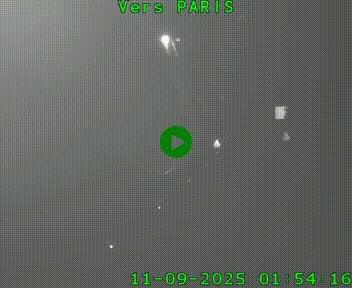 <h2>Caméra routière sur l'autoroute A20 à Bessines-sur-Gartempe. Vue orientée vers Paris</h2>