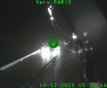 <h2>Caméra routière sur l'autoroute A20 à Bessines-sur-Gartempe. Vue orientée vers Paris</h2>