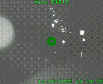 <h2>Caméra routière sur l'autoroute A20 à Bessines-sur-Gartempe. Vue orientée vers Paris</h2>