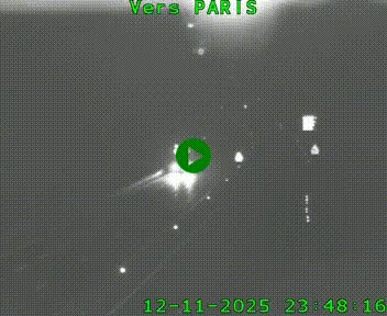 <h2>Caméra routière sur l'autoroute A20 à Bessines-sur-Gartempe. Vue orientée vers Paris</h2>