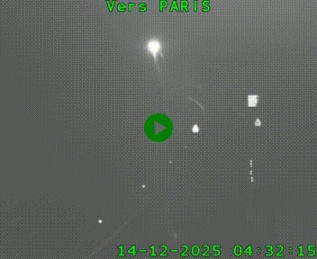 <h2>Caméra routière sur l'autoroute A20 à Bessines-sur-Gartempe. Vue orientée vers Paris</h2>