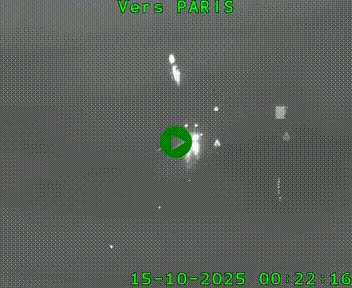 <h2>Caméra routière sur l'autoroute A20 à Bessines-sur-Gartempe. Vue orientée vers Paris</h2>
