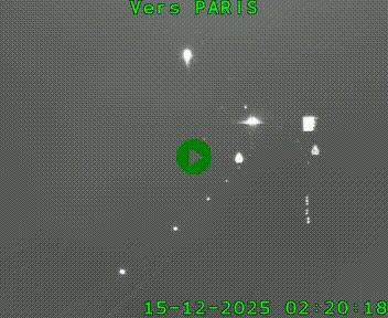 <h2>Caméra routière sur l'autoroute A20 à Bessines-sur-Gartempe. Vue orientée vers Paris</h2>