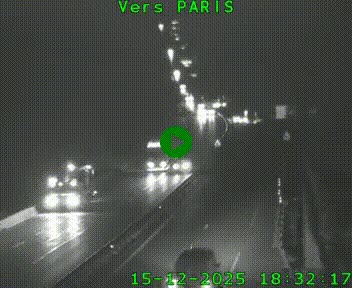 <h2>Caméra routière sur l'autoroute A20 à Bessines-sur-Gartempe. Vue orientée vers Paris</h2>