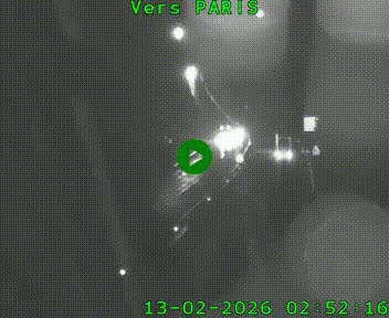 <h2>Caméra routière sur l'autoroute A20 à Bessines-sur-Gartempe. Vue orientée vers Paris</h2>