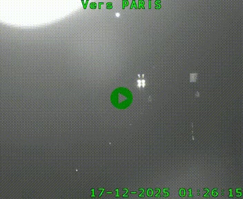 <h2>Caméra routière sur l'autoroute A20 à Bessines-sur-Gartempe. Vue orientée vers Paris</h2>