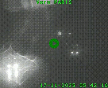 <h2>Caméra routière sur l'autoroute A20 à Bessines-sur-Gartempe. Vue orientée vers Paris</h2>