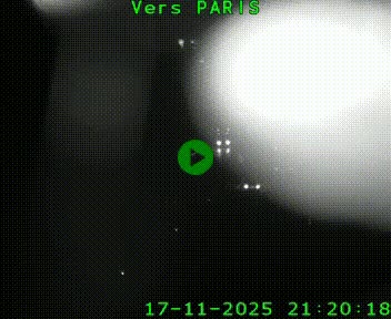 <h2>Caméra routière sur l'autoroute A20 à Bessines-sur-Gartempe. Vue orientée vers Paris</h2>