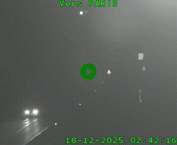 <h2>Caméra routière sur l'autoroute A20 à Bessines-sur-Gartempe. Vue orientée vers Paris</h2>