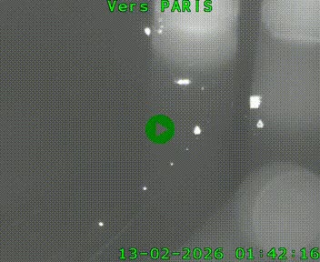 <h2>Caméra routière sur l'autoroute A20 à Bessines-sur-Gartempe. Vue orientée vers Paris</h2>