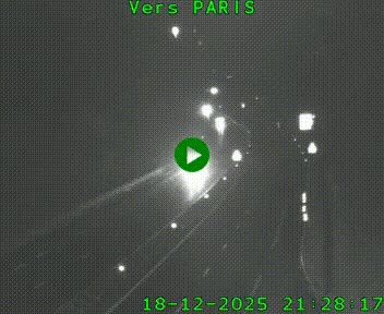 <h2>Caméra routière sur l'autoroute A20 à Bessines-sur-Gartempe. Vue orientée vers Paris</h2>