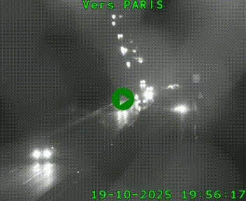 <h2>Caméra routière sur l'autoroute A20 à Bessines-sur-Gartempe. Vue orientée vers Paris</h2>