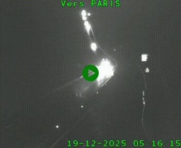 <h2>Caméra routière sur l'autoroute A20 à Bessines-sur-Gartempe. Vue orientée vers Paris</h2>