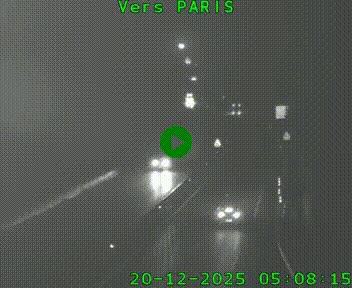 <h2>Caméra routière sur l'autoroute A20 à Bessines-sur-Gartempe. Vue orientée vers Paris</h2>