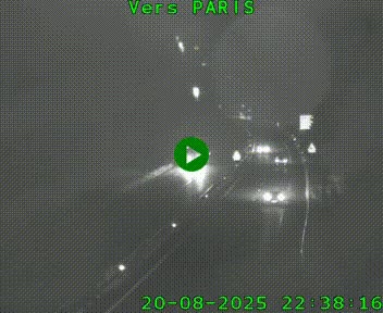 <h2>Caméra routière sur l'autoroute A20 à Bessines-sur-Gartempe. Vue orientée vers Paris</h2>