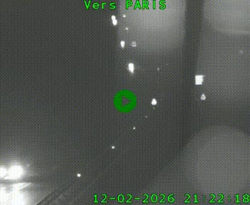 <h2>Caméra routière sur l'autoroute A20 à Bessines-sur-Gartempe. Vue orientée vers Paris</h2>