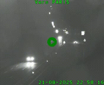 <h2>Caméra routière sur l'autoroute A20 à Bessines-sur-Gartempe. Vue orientée vers Paris</h2>