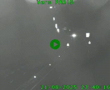 <h2>Caméra routière sur l'autoroute A20 à Bessines-sur-Gartempe. Vue orientée vers Paris</h2>