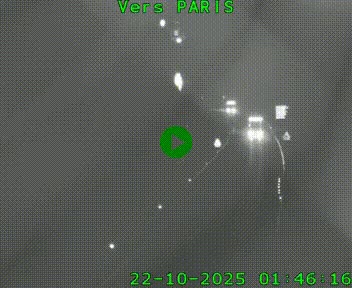 <h2>Caméra routière sur l'autoroute A20 à Bessines-sur-Gartempe. Vue orientée vers Paris</h2>