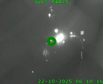 <h2>Caméra routière sur l'autoroute A20 à Bessines-sur-Gartempe. Vue orientée vers Paris</h2>