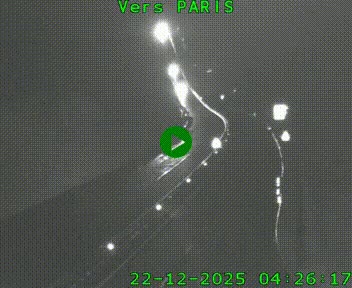 <h2>Caméra routière sur l'autoroute A20 à Bessines-sur-Gartempe. Vue orientée vers Paris</h2>