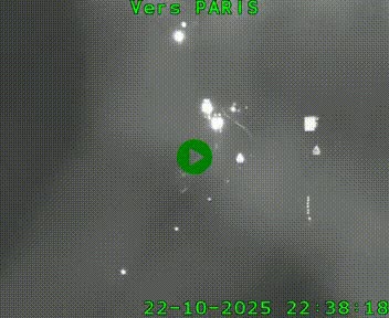 <h2>Caméra routière sur l'autoroute A20 à Bessines-sur-Gartempe. Vue orientée vers Paris</h2>