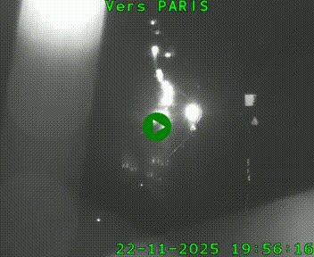 <h2>Caméra routière sur l'autoroute A20 à Bessines-sur-Gartempe. Vue orientée vers Paris</h2>