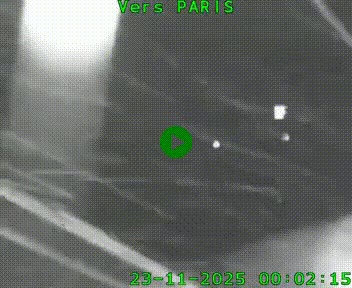 <h2>Caméra routière sur l'autoroute A20 à Bessines-sur-Gartempe. Vue orientée vers Paris</h2>