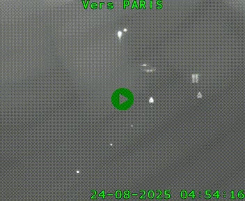<h2>Caméra routière sur l'autoroute A20 à Bessines-sur-Gartempe. Vue orientée vers Paris</h2>