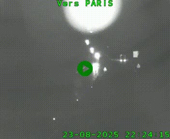 <h2>Caméra routière sur l'autoroute A20 à Bessines-sur-Gartempe. Vue orientée vers Paris</h2>