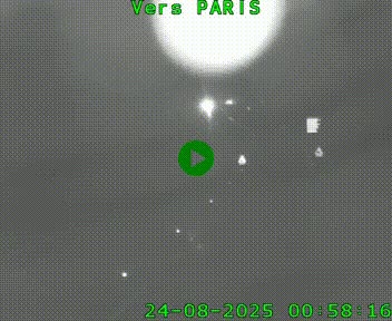 <h2>Caméra routière sur l'autoroute A20 à Bessines-sur-Gartempe. Vue orientée vers Paris</h2>