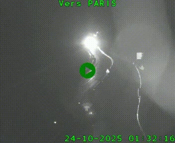 <h2>Caméra routière sur l'autoroute A20 à Bessines-sur-Gartempe. Vue orientée vers Paris</h2>