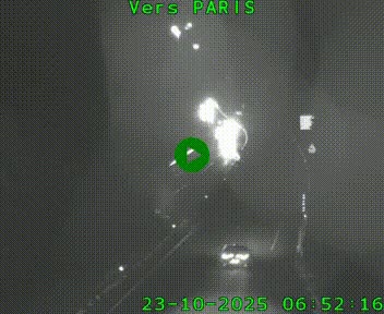 <h2>Caméra routière sur l'autoroute A20 à Bessines-sur-Gartempe. Vue orientée vers Paris</h2>