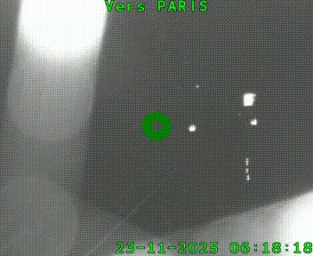 <h2>Caméra routière sur l'autoroute A20 à Bessines-sur-Gartempe. Vue orientée vers Paris</h2>