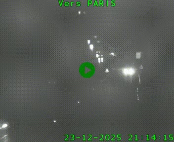 <h2>Caméra routière sur l'autoroute A20 à Bessines-sur-Gartempe. Vue orientée vers Paris</h2>