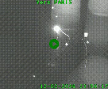 <h2>Caméra routière sur l'autoroute A20 à Bessines-sur-Gartempe. Vue orientée vers Paris</h2>