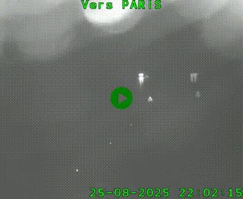 <h2>Caméra routière sur l'autoroute A20 à Bessines-sur-Gartempe. Vue orientée vers Paris</h2>