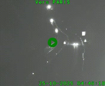 <h2>Caméra routière sur l'autoroute A20 à Bessines-sur-Gartempe. Vue orientée vers Paris</h2>