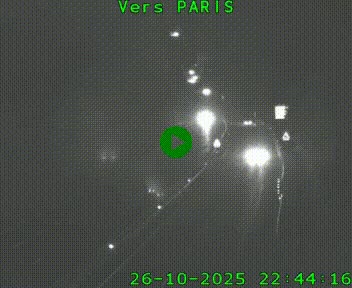 <h2>Caméra routière sur l'autoroute A20 à Bessines-sur-Gartempe. Vue orientée vers Paris</h2>