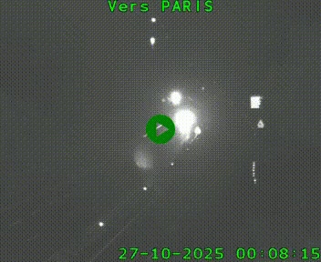 <h2>Caméra routière sur l'autoroute A20 à Bessines-sur-Gartempe. Vue orientée vers Paris</h2>