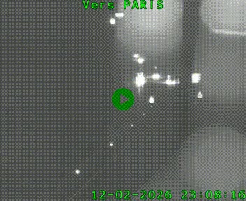 <h2>Caméra routière sur l'autoroute A20 à Bessines-sur-Gartempe. Vue orientée vers Paris</h2>