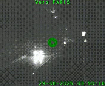 <h2>Caméra routière sur l'autoroute A20 à Bessines-sur-Gartempe. Vue orientée vers Paris</h2>