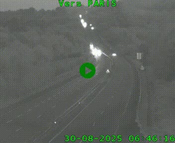 <h2>Caméra routière sur l'autoroute A20 à Bessines-sur-Gartempe. Vue orientée vers Paris</h2>