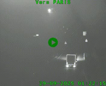 <h2>Caméra routière sur l'autoroute A20 à Bessines-sur-Gartempe. Vue orientée vers Paris</h2>